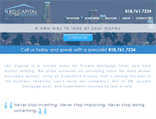 Tablet Screenshot of lbccapital.com